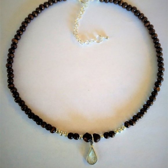NEW Beaded Beachy Boho Gypsy Choker Necklace - Picture 3 of 5